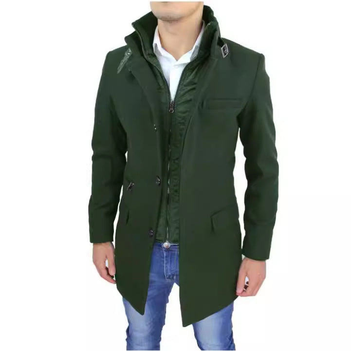 Herren modischer Warmjacke mit innovativem Innenfutter EB