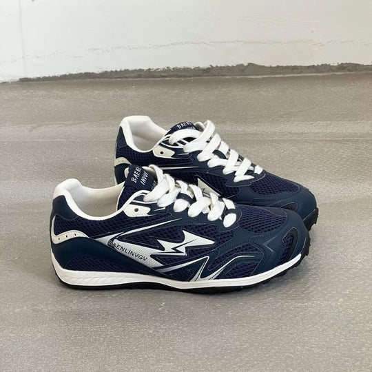 Damen Sportschuhe mit atmungsaktivem Mesh-Obermaterial und dämpfender Sohle EB
