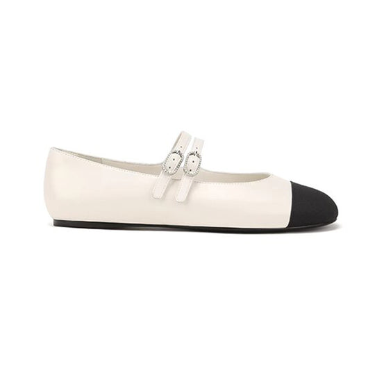 Damen Ballerinas mit dekorativem Riemen und komfortabler Innensohle EB