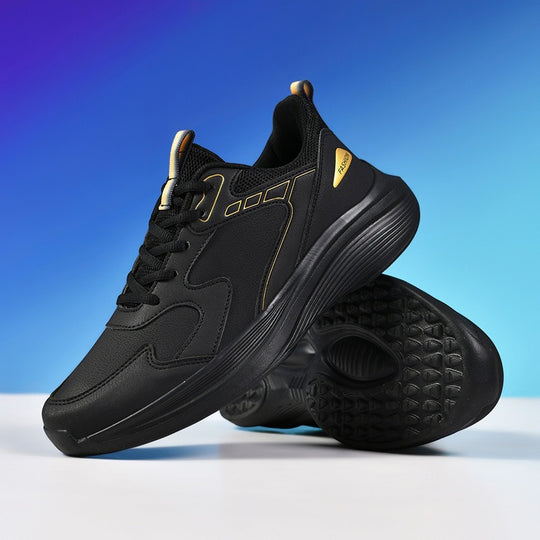 Damen Modische Sneakers mit atmungsaktiver Oberflächenstruktur und stoßdämpfender Sohle EB