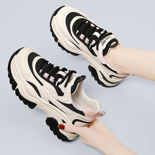 Damen Chunky Lauf-Sneaker mit hochdämpfender Sohle und atmungsaktivem Obermaterial EB