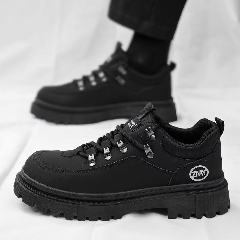 Damen trendige Trekking Sneakers mit strapazierfähigem Obermaterial und rutschfester Sohle EB