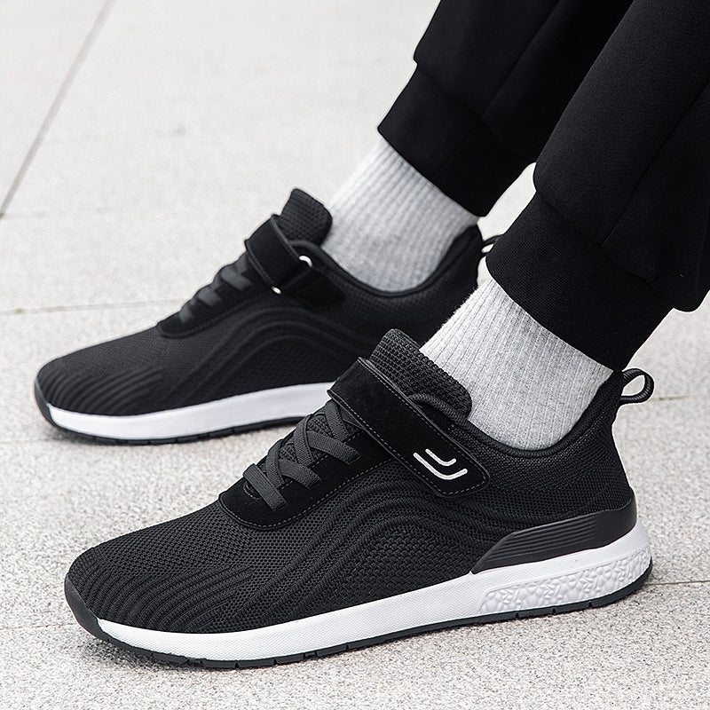 Damen Sportliche Sneaker mit verstellbarem Klettverschluss und atmungsaktivem Obermaterial EB