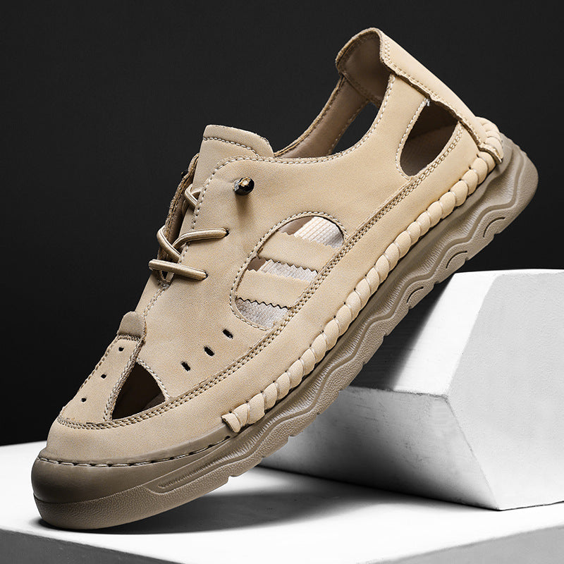 Herren Atmungsaktive Freizeitsandalen mit flexiblem Schnellschnürsystem EB