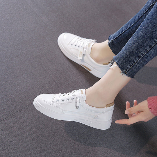 Damen sportliche Sneaker mit trendigem design und dämpfender Laufsohle EB