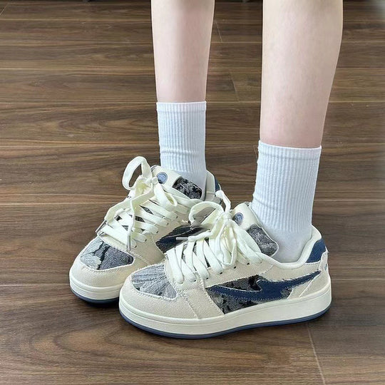 Damen Sportliche Sneakers mit einzigartigem Textil-Obermaterial und komfortabler Dämpfung EB