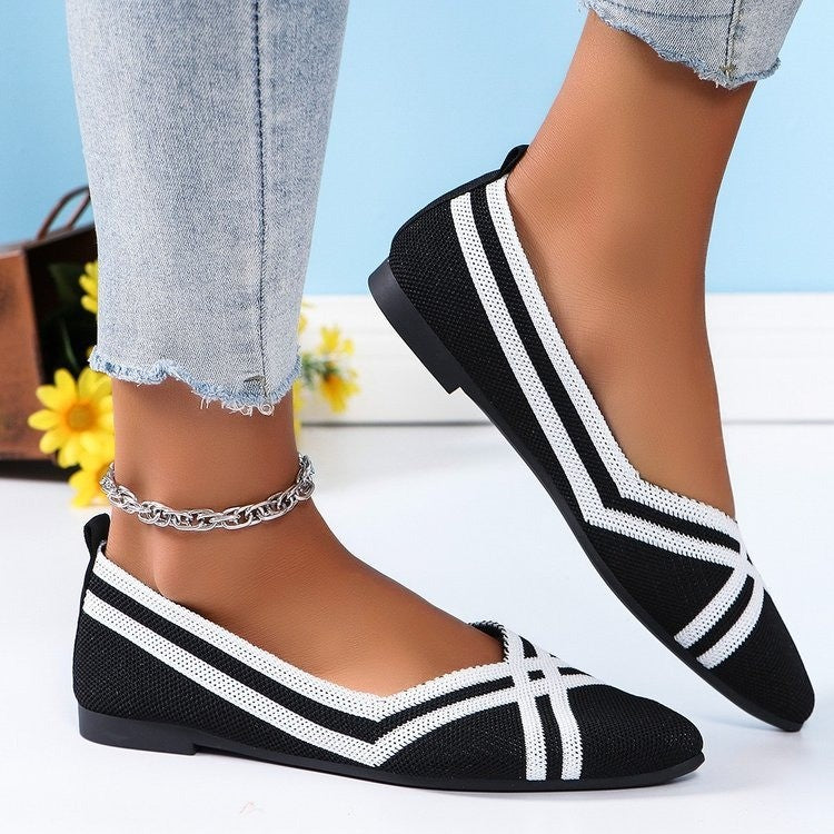 Damen Elegante und stilvolle Ballerinas EB
