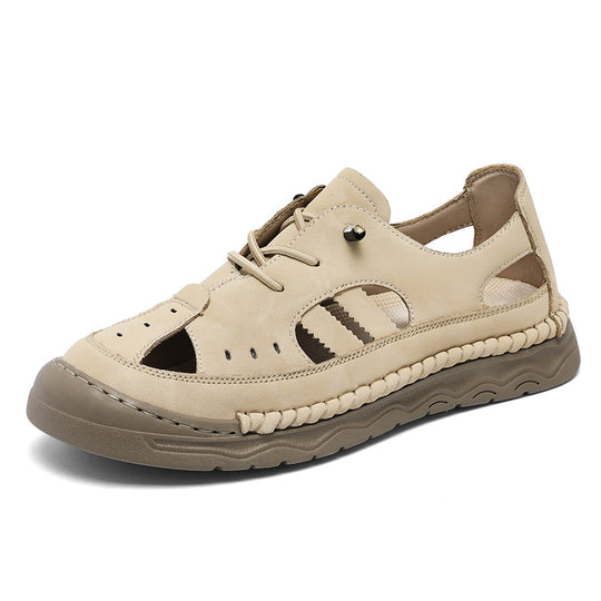 Herren Atmungsaktive Freizeitsandalen mit flexiblem Schnellschnürsystem EB