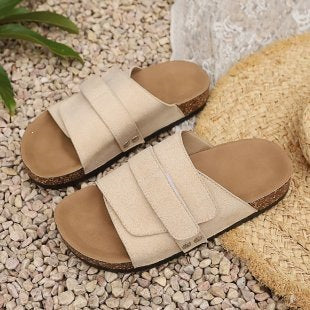 Damen Bequeme Wellness-Pantoletten EB