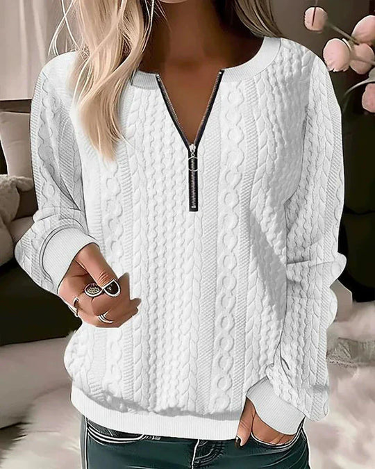EB | Reißverschluss Sweatshirt Freizeitkleidung