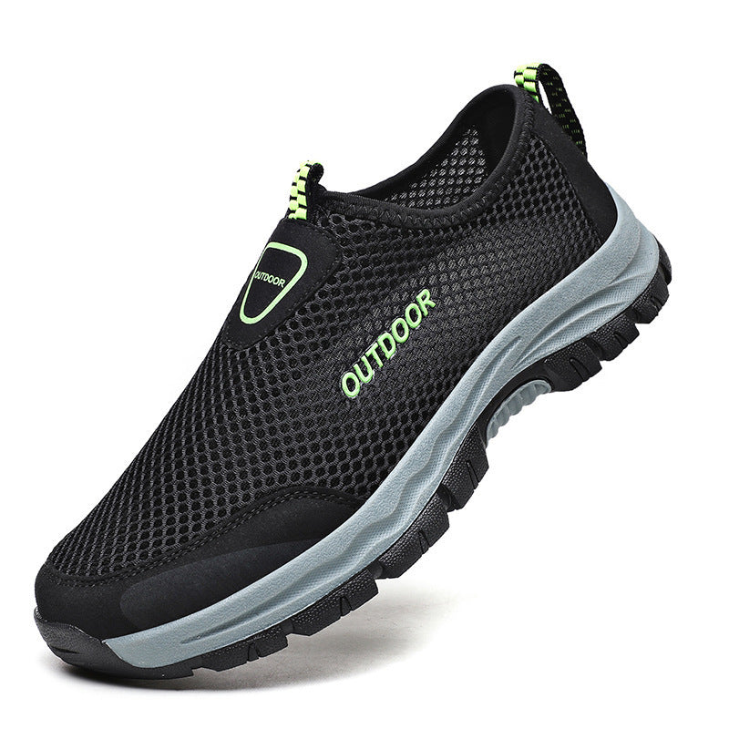 Damen Atmungsaktive Outdoor-Sneakers mit rutschfester Sohle und flexibler Lauftechnik EB
