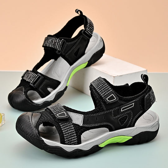 Damen Sportliche Outdoor-Sandalen mit verstellbaren Riemen und rutschfester Sohle EB