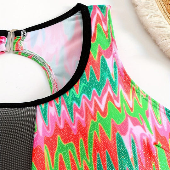 Damen Schwimmanzug mit modischem Cut-Out EB