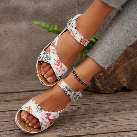 Damen Komfortable Wellness-Sandalen EB