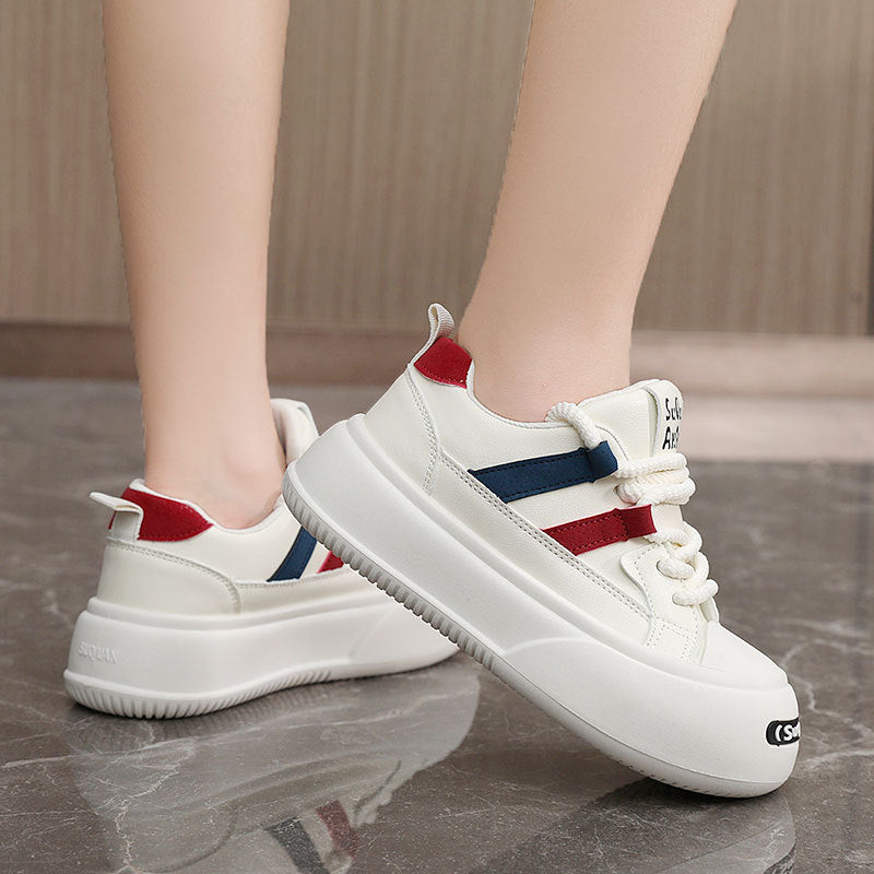Damen modische Sneaker mit sportlichem Design und komfortabler Dämpfung EB