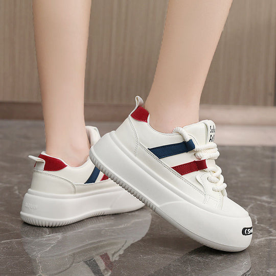 Damen modische Sneaker mit sportlichem Design und komfortabler Dämpfung EB