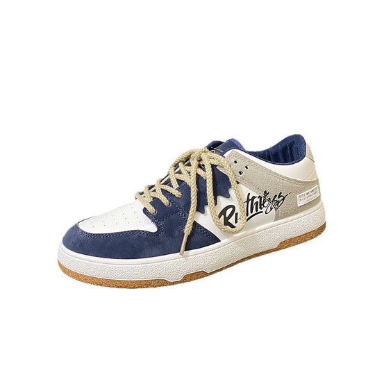 Damen Sneaker mit sportlichem Design und gepolstertem Kragen EB