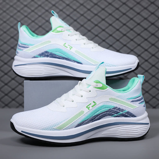 Damen Sportliche Laufschuh mit atmungsaktiver Mesh-Oberfläche und flexiblem Dämpfungssystem EB