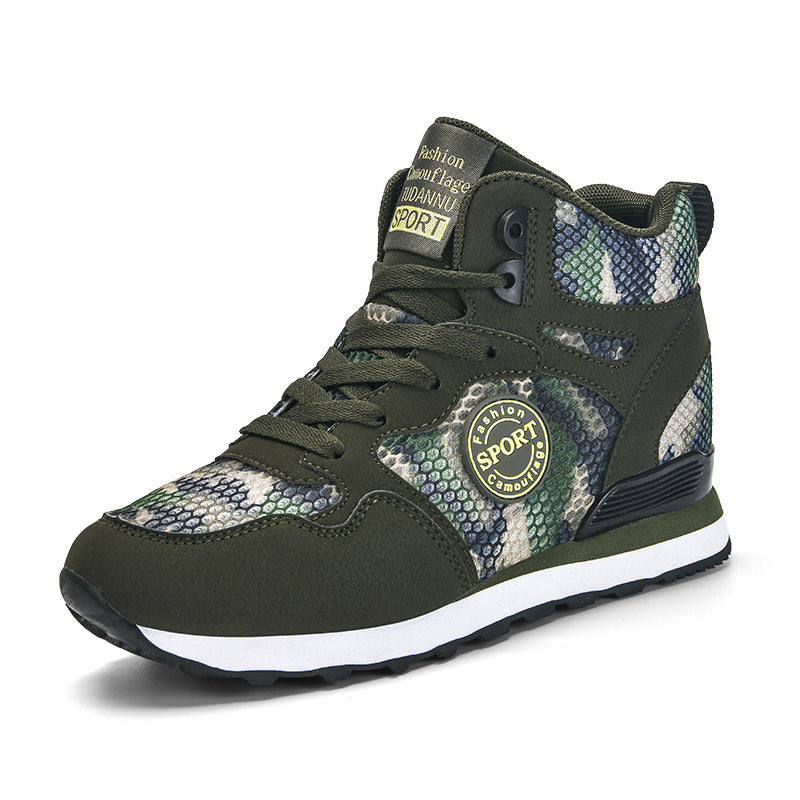 Damen Hochsneaker im trendigen Camouflage-Design EB