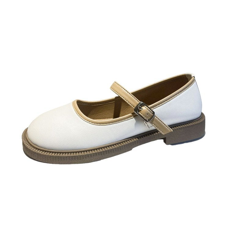 Damen Mary Jane Schuhe mit verstellbarem Riemen und gepolsterter Innensohle EB