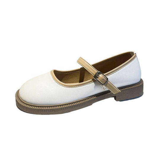 Damen Mary Jane Schuhe mit verstellbarem Riemen und gepolsterter Innensohle EB