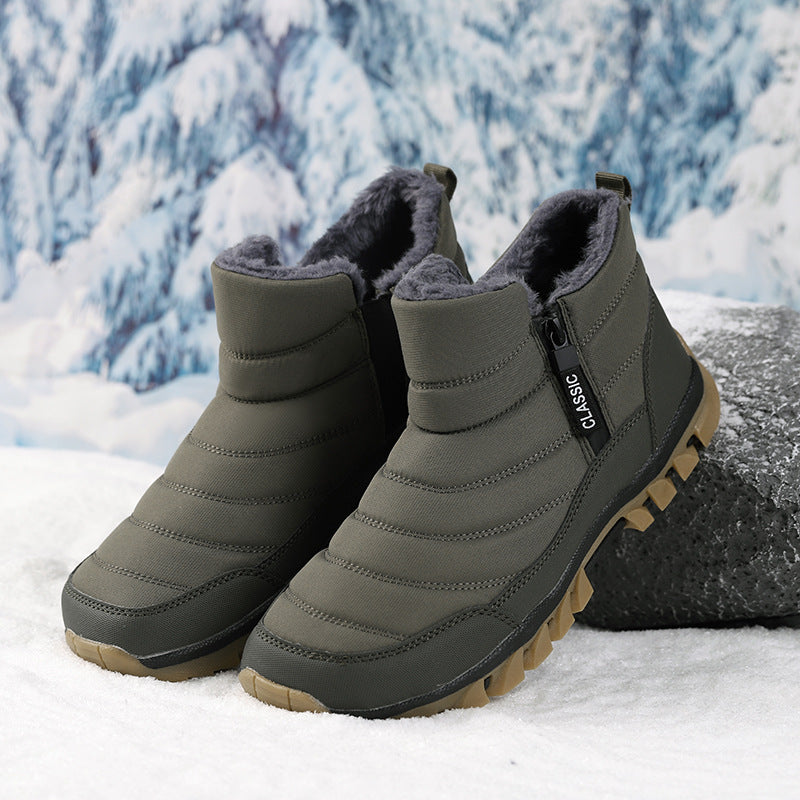 Damen Winterstiefel mit kuscheligem Futter und rutschfester Profilsohle EB