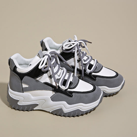 Damen Sportliche Schnürschuhe mit dämpfender Sohle von EB