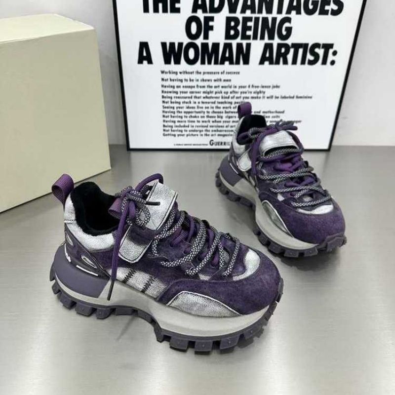 Damen Sportliche Sneaker mit rutschfester Profilsohle und atmungsaktivem Obermaterial EB