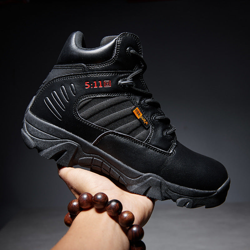 Herren Hochleistungs-Trekkingstiefel mit griffiger Sohle und atmungsaktiver Konstruktion EB