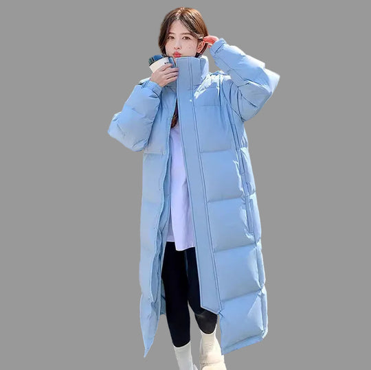 EB | Lange Gepolsterte Winterjacke