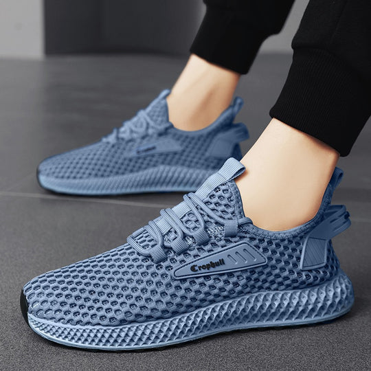 Damen Atmungsaktive Sport Sneakers mit innovativem Mesh-Obermaterial und dämpfender Sohle EB
