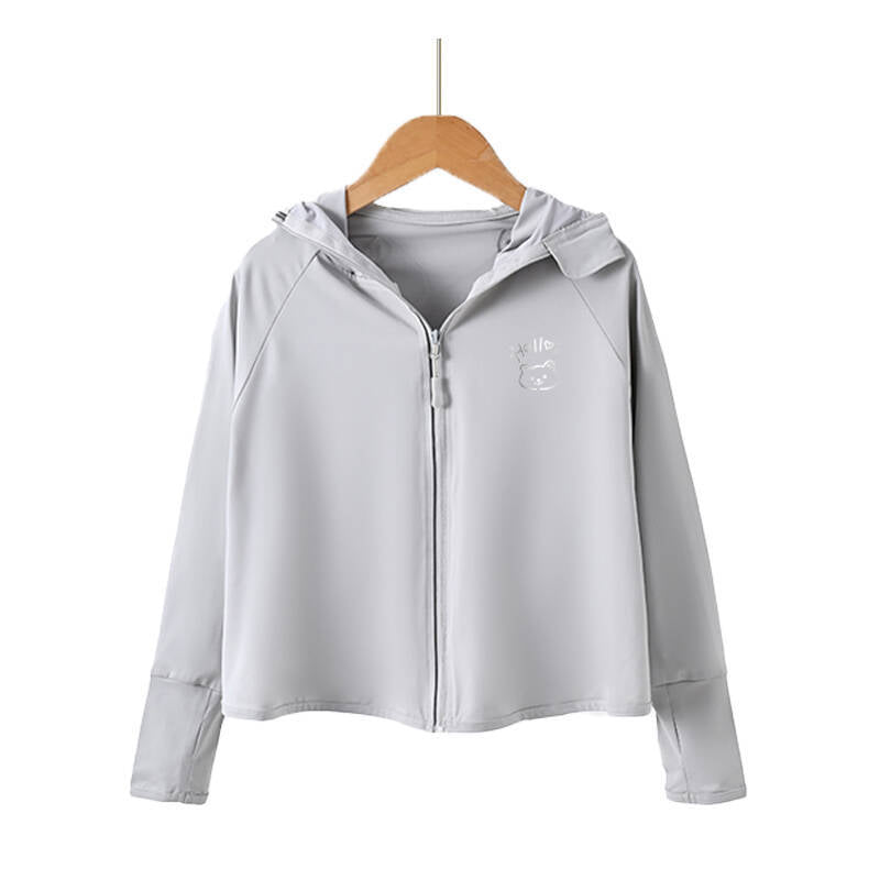 Damen Atmungsaktive Kapuzenjacke mit Anti-UV-Schutz EB