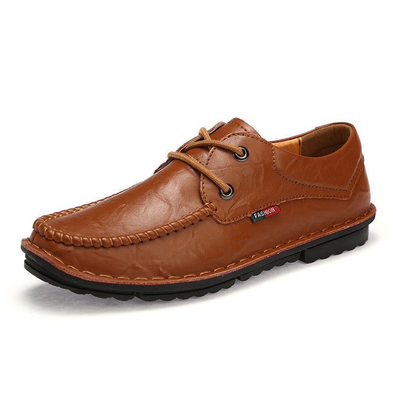 Herren Elegante und bequeme Lederhalbschuhe EB