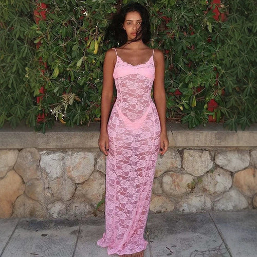 Damen Spitzenkleid im eleganten A-Linien-Schnitt EB