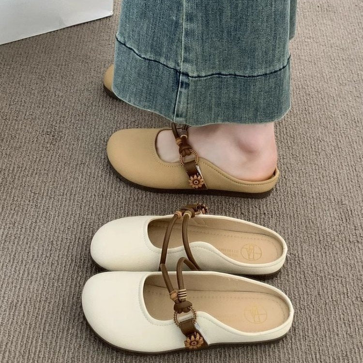 Damen Modische Clogs mit verstellbarem Riemen und komfortabler Sohle EB