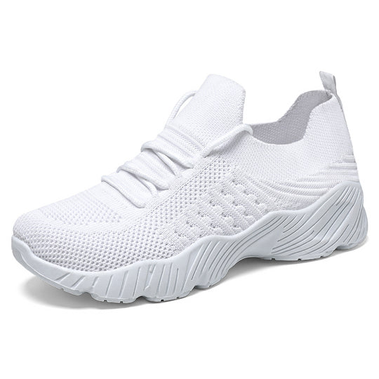 Damen Atmungsaktive sportliche Sneaker mit elastischem Obermaterial EB