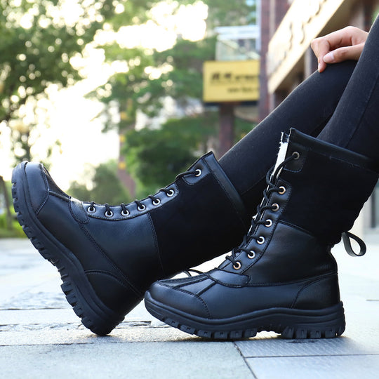 Damen Gefütterte Winterstiefel mit rutschfester Sohle und isolierendem Innenfutter EB