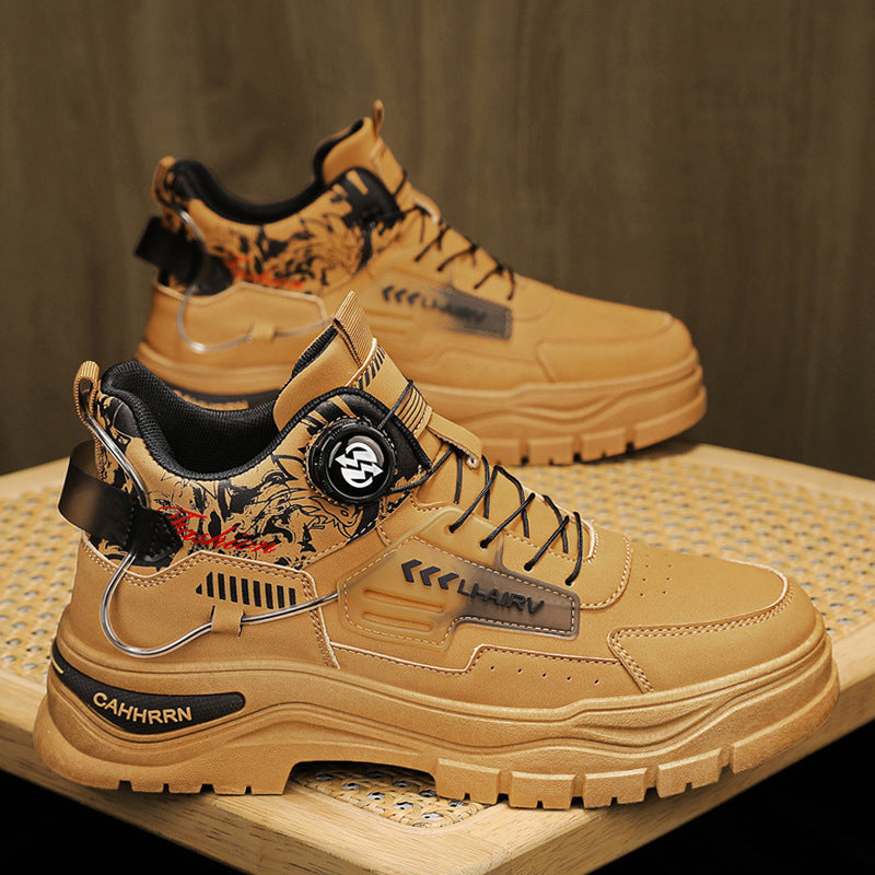 Herren robuster Sport-Schuh mit innovativem Schnellschnürsystem und verstärktem Knöchel EB