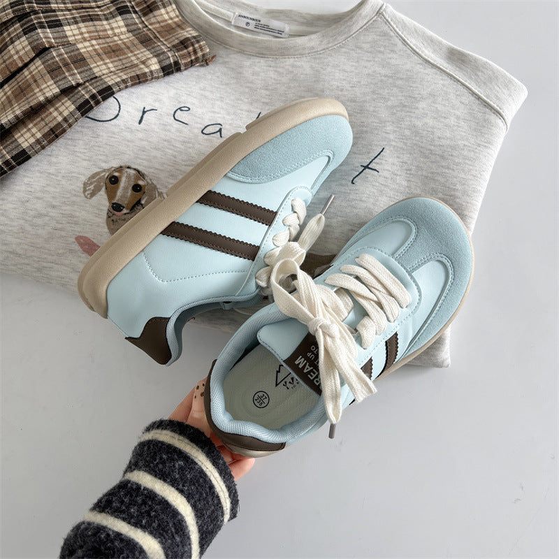 Damen Sportliche Sneakers mit atmungsaktiver Netzstruktur und bequemer Dämpfung EB