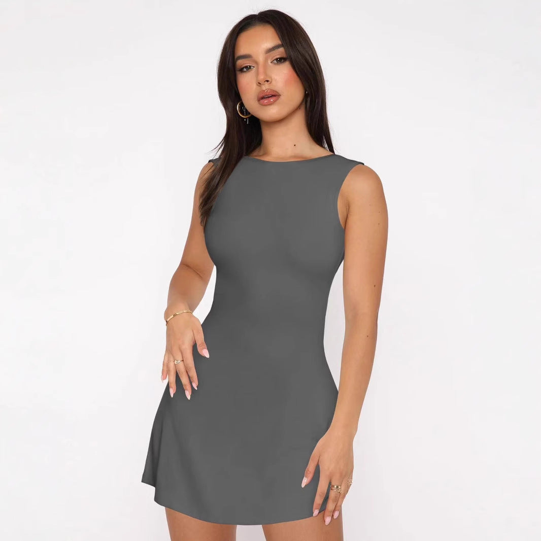 Damen Figurumspielendes Kleid mit elegantem Schnitt EB