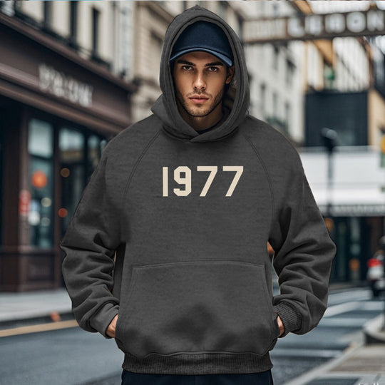 Herren Gemütlicher Kapuzenpullover mit ausgefallenem Design und praktischen Taschen EB