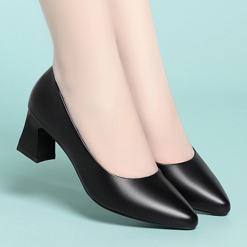 Damen Elegante Pumps mit bequemem Blockabsatz und modischem Design EB