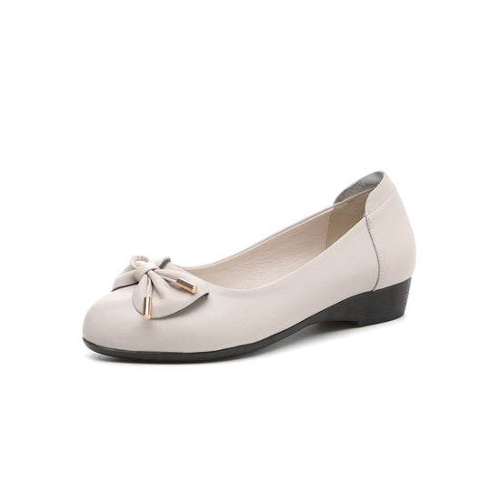 Damen Ballerinas mit elegantem Knoten-Detail und ausgesprochen komfortabler Sohle EB