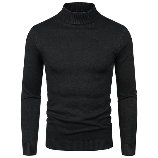 Herren Rollkragenpullover aus hochwertiger Wolle EB