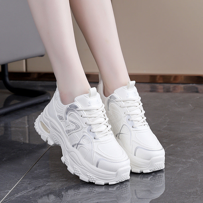 Damen Sportliche Sneakers mit atmungsaktivem Obermaterial EB