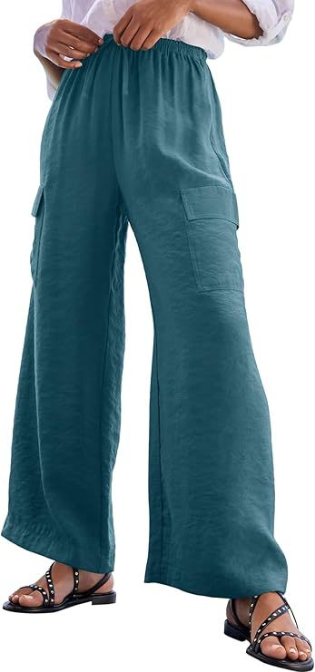 Damen Cargo-Hose aus leichtem Jersey EB