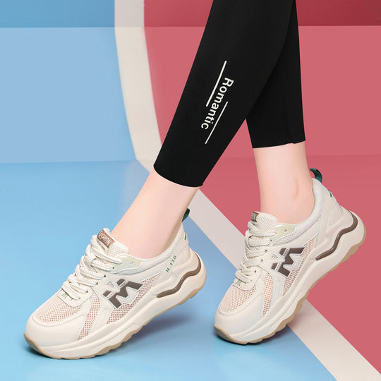 Damen Sportliche und atmungsaktive Laufschuhe mit dämpfender Sohle EB