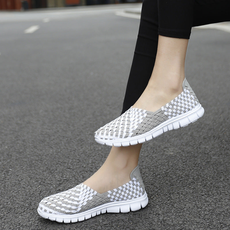 Damen Atmungsaktive Freizeit-Slipper mit flexiblem Obermaterial EB