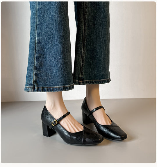Damen elegante High-Heels mit anpassbarem Riemen EB
