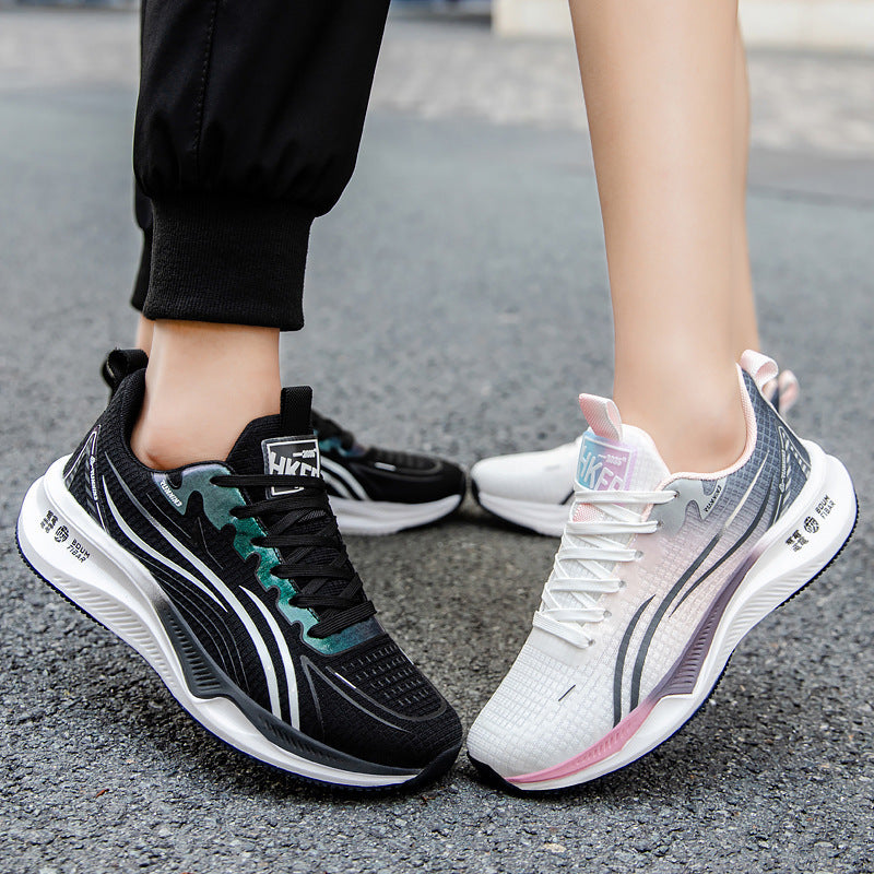 Damen Komfortable und leichtgewichtige Laufschuhe mit atmungsaktiven Netz-Einsätzen EB